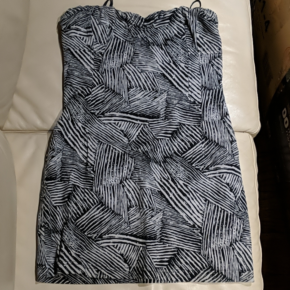 Black & Gray Mini Dress - NEVER WORN